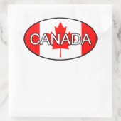 Canada Euro Sticker (Tasche)