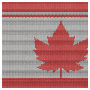 Canada Fabric Customized Strick Print Canada Fabri Stoff