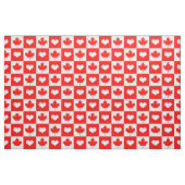 Canada Fabric & Maple Leaf, Herz/Kanadische Flagge Stoff (Fat Quarter (45,7 x 55,9 cm))