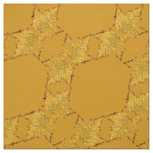Canada Fabric Varsity Canada Fabric Yellow Fabric Stoff (Muster)