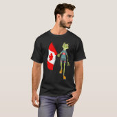 Canada Fan Frog T-Shirt (Vorne ganz)