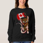 Canada Fan Mouse Sweatshirt (Vorderseite)