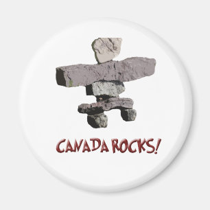 Canada Felsen! Magnet