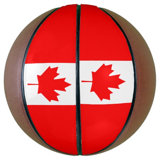 Canada Flag Basketball (Vertikal)