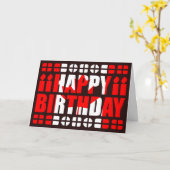Canada Flag Birthday Card Karte (Gelbe Blume)