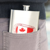 Canada Flag Climbing Carabiner Flask Flachmann (Beispiel)