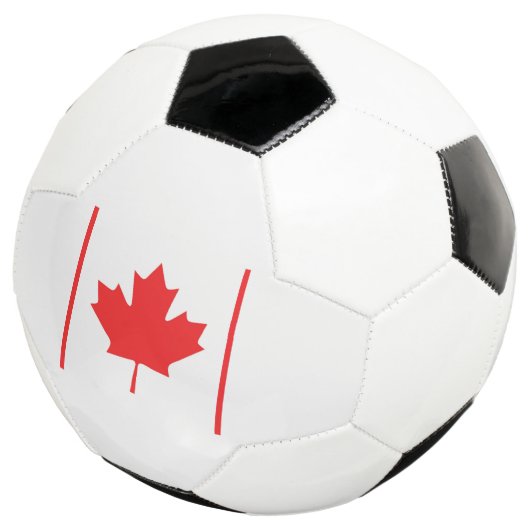 Canada Flag Emblem Fußball (Dreiviertel)