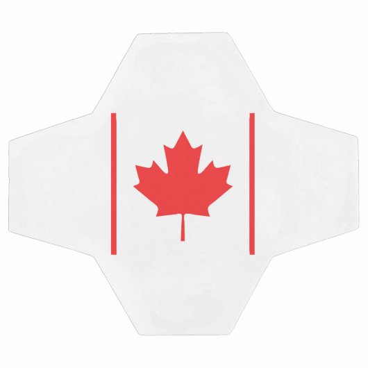 Canada Flag Emblem Fußball (Flach)