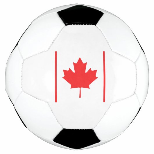 Canada Flag Emblem Fußball (Vorderseite)