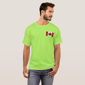 Canada Flag Jacket Personalisiert Canada Hoodies (Vorne ganz)