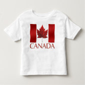 Canada Flag Kleinkind T - Shirt Canada Baby Tee Sh (Vorderseite)