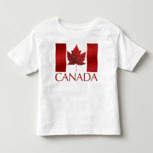 Canada Flag Kleinkind T - Shirt Canada Baby Tee Sh