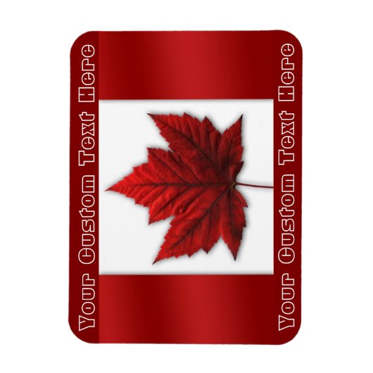 Canada Flag Magnet Canada Personalisiert Magnet (Vertikal)