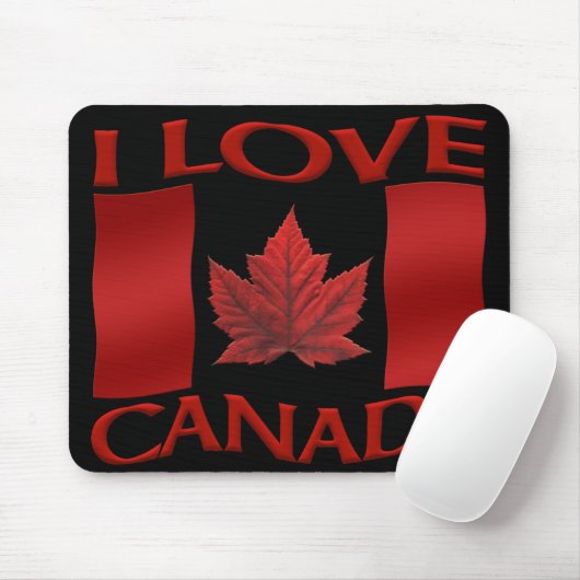 Canada Flag Mousepad I Liebe Canada Mousepad (Mit Mouse)