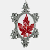 Canada Flag Ornament Personalisiert Canada Souveni (Links)
