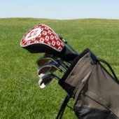 CANADA FLAG Personalisiertes Monogramm Golf Headcover (In SItu)