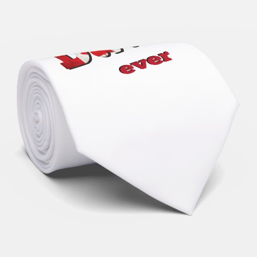 Canada Flag Phantastisch Best Vater Halsband Krawatte (Gerollt)