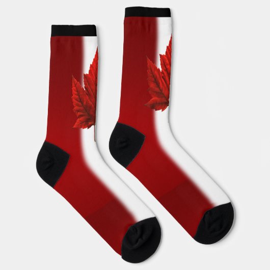 Canada Flag Socks Canada Souvenir Socks Customize Socken (Rechts)
