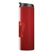 Canada Flag Souvenir Tumbler Travel Mug Thermosbecher (Nach rechts gedreht)