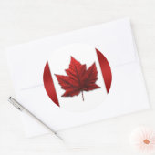 Canada Flag Stickers Red Canadian Flag Stickers (Umschlag)