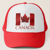Canada Flag Trucker Hat Canada Souvenir Cap Truckerkappe (Vorderseite)