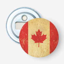 Canada Flag Vintag Design Flaschenöffner
