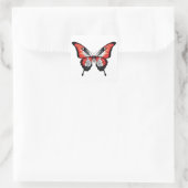 Canada Frack Butterfly Flag Sticker (Tasche)