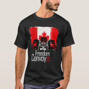 Canada Freedom Convoy 2022 Der Kanadischen T-Shirt