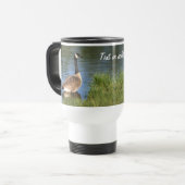 Canada Gänse Animal Art Personalisiert Reisebecher (Vorderseite Links)