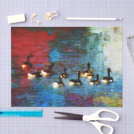 Canada Gänse Decoupage Seidenpapier (Handwerk)