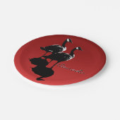 Canada Gänse Teller Canada Day Paper Teller (Schrägansicht)