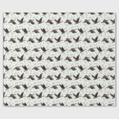 Canada Gänse Wrapping Paper Geschenkpapier (Flach)