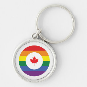 Canada Gay Pride Schlüsselanhänger
