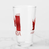 Canada Glass Canada Flag Souvenir Glasses Custom Glas (Links)