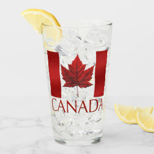 Canada Glass Canada Flag Souvenir Glasses Custom Glas