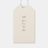 Canada Goos Geschenkanhänger (Rückseite)