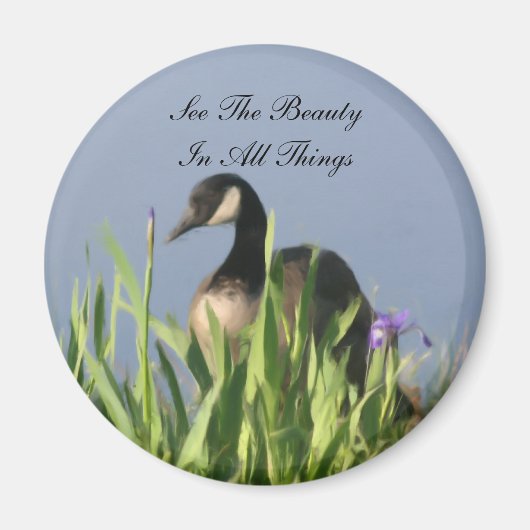Canada Goose Beauty Inspiration Magnet (Vorne)