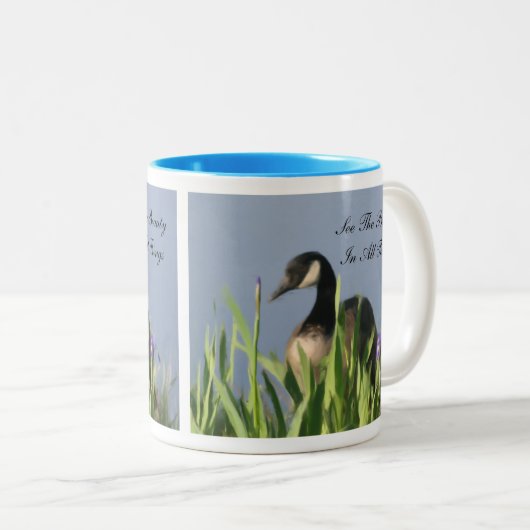 Canada Goose Beauty Inspiration Zweifarbige Tasse (VorderseiteRechts)