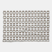 Canada Goose Brown White Kitchen Towels Geschirrtuch (Horizontal)