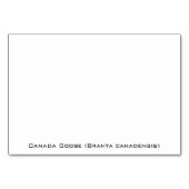 Canada Goose Gosling Tischnummer (Rückseite)