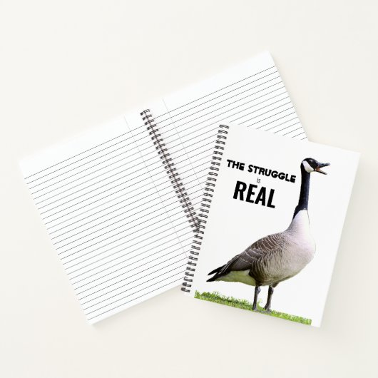 Canada Goose Honking Notizblock (Innenseite)