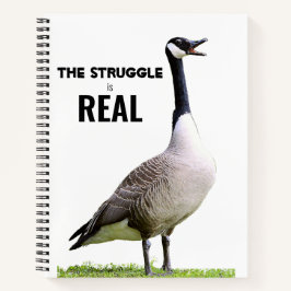 Canada Goose Honking Notizblock