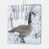 Canada Goose in Snow Ornament (Links)