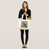 Canada Goose Ire Animal Art Tote Bag Jumbo Stoffbeutel (Vorderseite (Model))