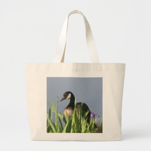 Canada Goose Ire Animal Art Tote Bag Jumbo Stoffbeutel (Vorne)