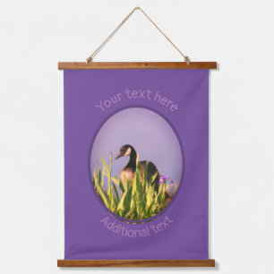 Canada Goose Ire Nature Art Personalisiert Wandteppich Mit Holzrahmen