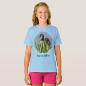 Canada Goose Irises Animal Art  T-Shirt (Vorne ganz)