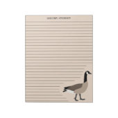 Canada Goose Lined Writing Paper Stationery Notizblock (Rotiert)