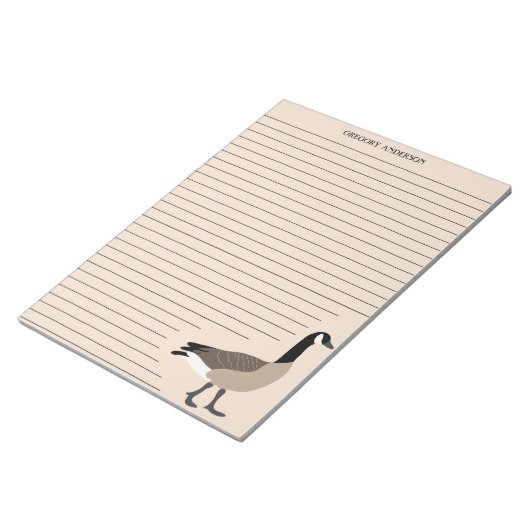 Canada Goose Lined Writing Paper Stationery Notizblock (angewinkelt)