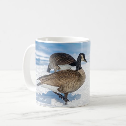 Canada Goose Matthew 6:26 KJV Kaffeetasse (Vorderseite Links)